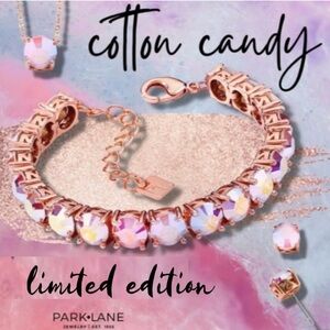 Park Lane Cotton Candy Bracelet - Rose Gold and Pink